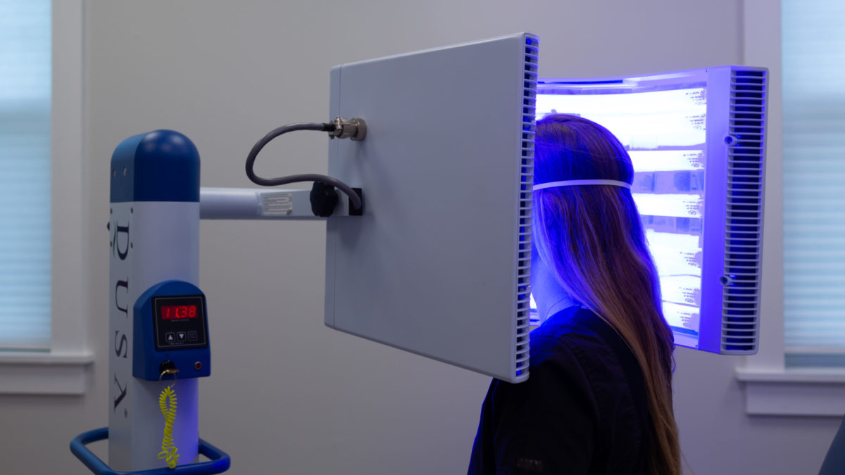A New Way To Treat Acne: PDT Blue Light