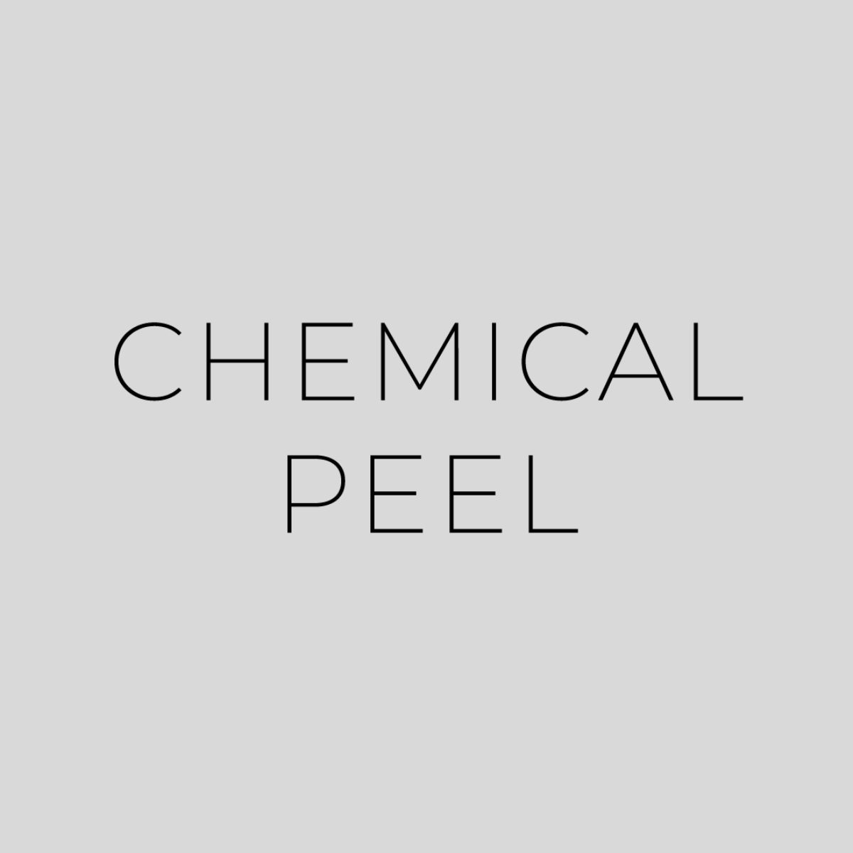 Chemical Peel